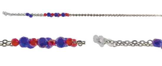 Pink and Purple Bead chain