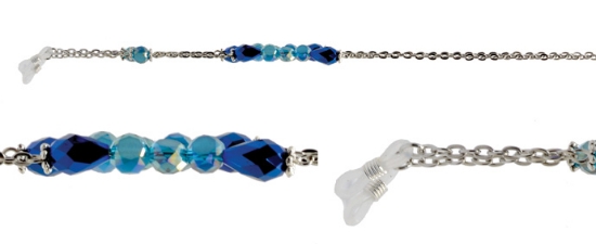 Blue beads chain