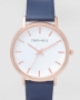 Picture of CLASSIC LEATHER Rose Gold / White / Navy