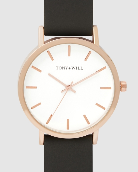 Picture of CLASSIC LEATHER Rose Gold / White / Black