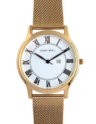 Show details for Galaxy Mesh Gold White Gold Picture of Galaxy Mesh Gold White Gold