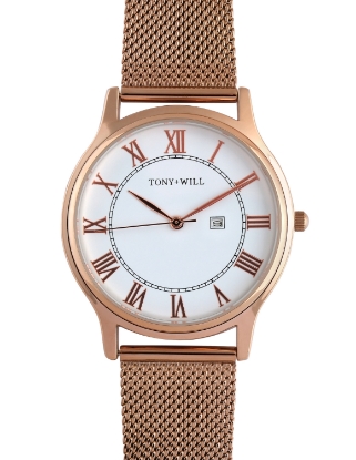 Show details for Galaxy Mesh Rose Gold/White/Rose Gold Picture of Galaxy Mesh Rose Gold/White/Rose Gold