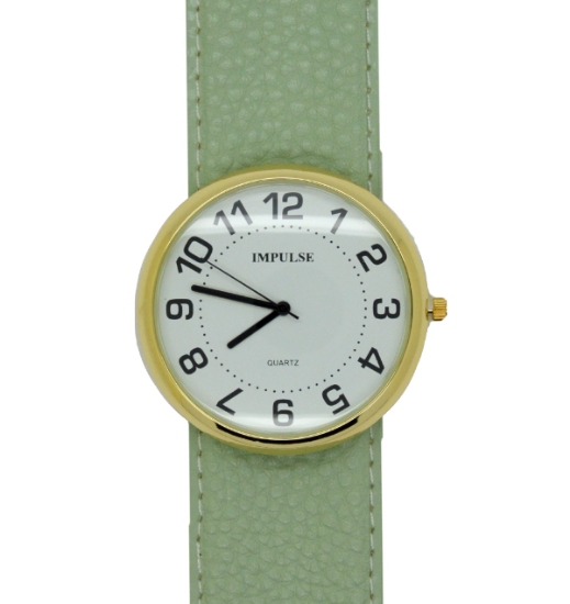 Picture of Impulse Slap Watch 041 - LARGE- Gold/Green